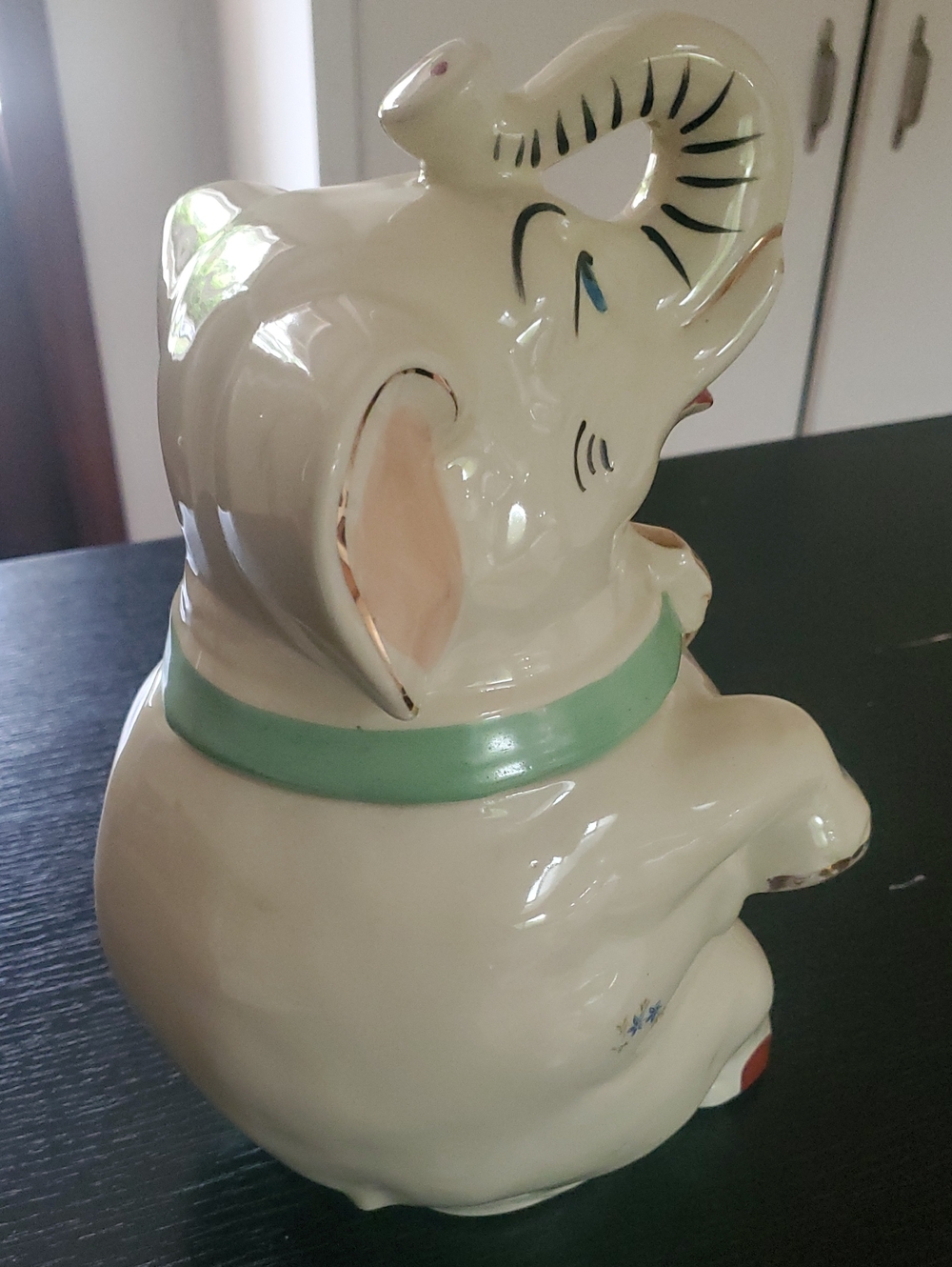 Lucky The Elephant Vintage Shawnee Pottery Cookie Jar - Picture 4 of 8